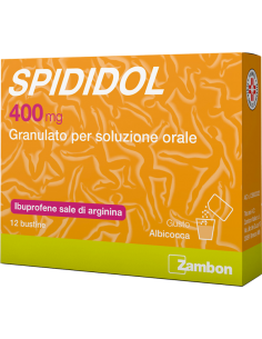SPIDIDOL 12 BUSTINE 400MG