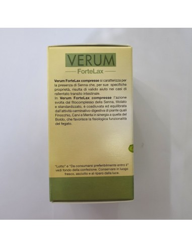 VERUM FORTELAX COMPRESSE 80CPR