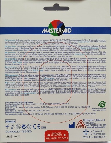 M-AID DropMed Cerotto in TNT 10x8cm